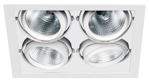 airam Downlight armatur oslo hid 4x35w/830 38d vi