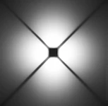 OUTDOORS WALL LUMINAIRE QUASAR 10 4WB LED 10,8W 3000K
