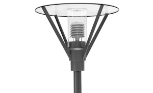 glamox Pole mount. luminaire o45 100w hie cl aluminium