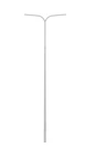 CONICAL POLE WITH 2-ARM T120B110K/SJK