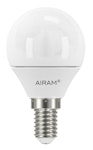 LED-LAMPA AIRAM LED P45 827 470lm E14 OP