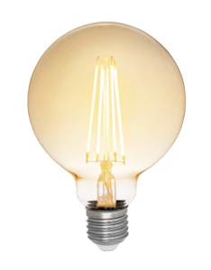 airam Led-lamp decor fg g95 822 125lm e27 am