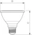 philips Led-lamppu master led par30s d 9.5-75w 840 25d 880lm