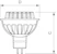 philips Led-lampa spotlv d 8-50w 827 mr16 36d