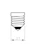 philips Led-lampa ledbulb dt 6-40w e27 a60 cl