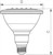 philips Led-lampa par38 nd 9-60w 827 25d 850lm