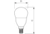philips Led lampa p48 nd 7-60w e14 840 fr 830lm