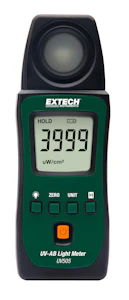 extech Light intensity meter extech pocket uv-ab light meter