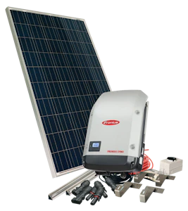 greenenergy finland Solpanelsystem 8kw 3-phase peltikatto