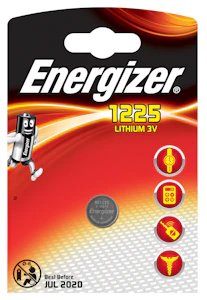 energizer Paristo nappi lithium cr1225 bp1