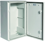 MOUNTING ENCLOSURE PE 500X300X200MM WITH SOLID DOOR