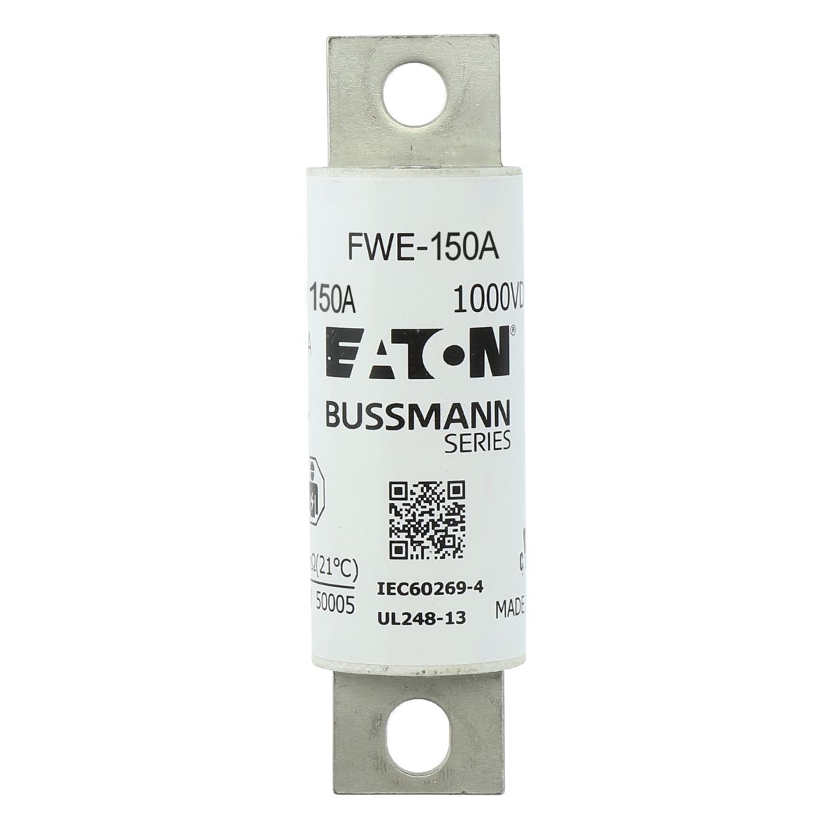 Sikring 1000VDC 150A IEC/UL  150A aR 30mm rund