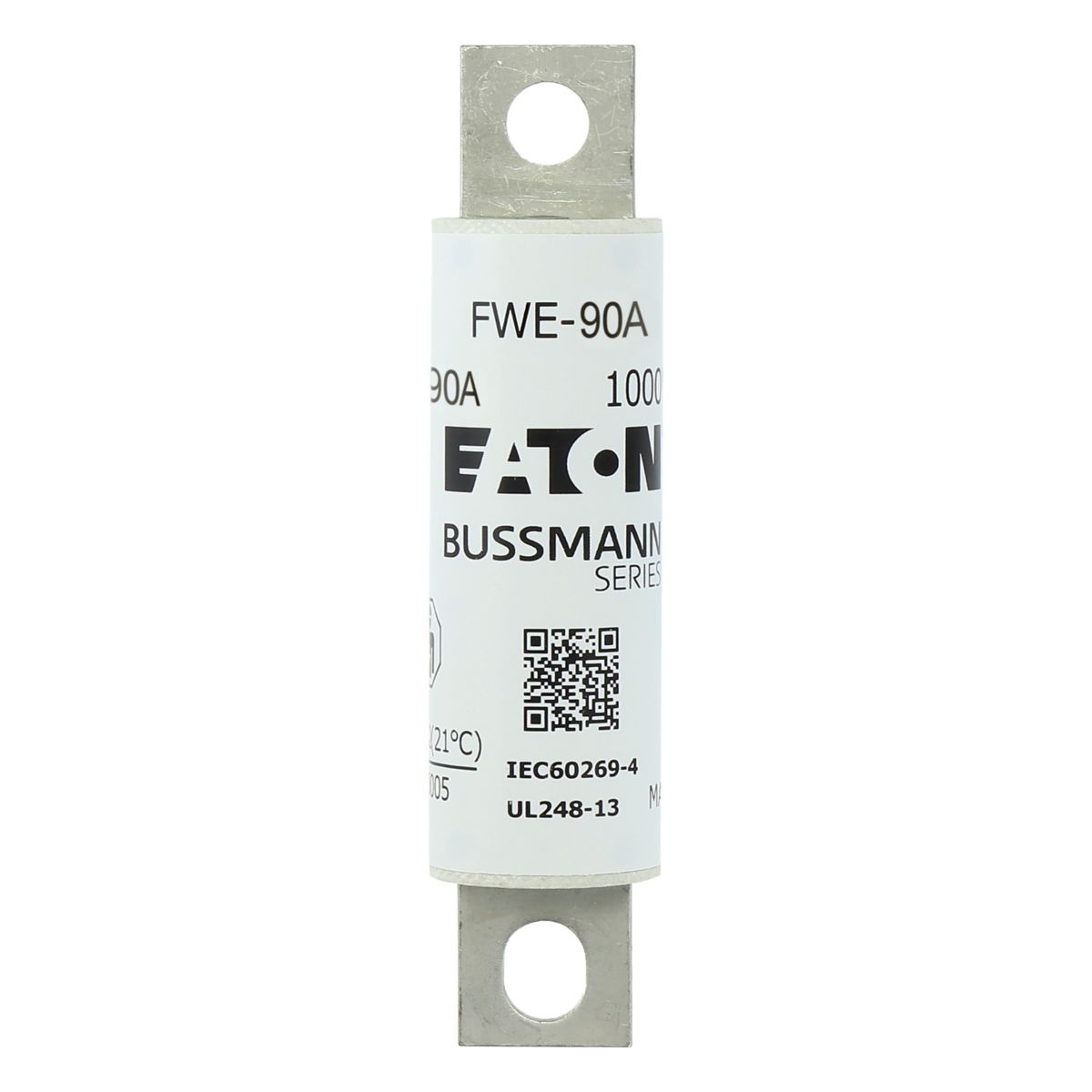 Sikring 1000VDC 90A IEC/UL 90A aR 25mm rund