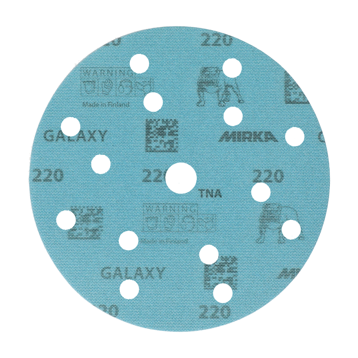 SAND.NET MIRKA ABRANET ACE HD 125MM GRIP 60 6PCS