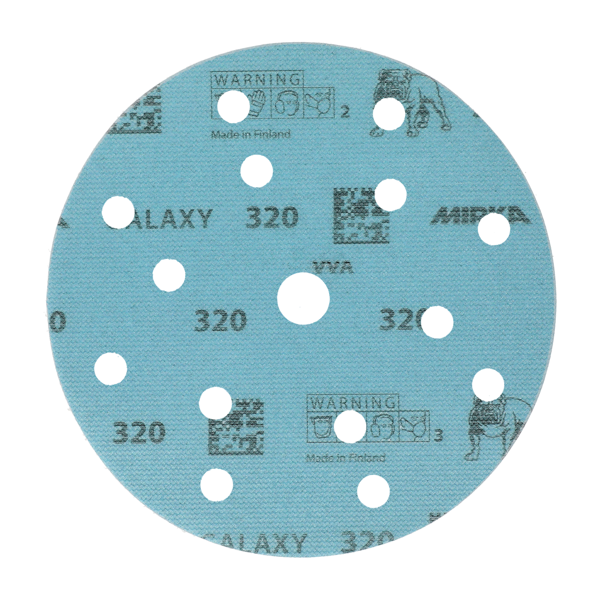 SAND.NET MIRKA ABRANET ACE HD 150MM GRIP 120 6PCS