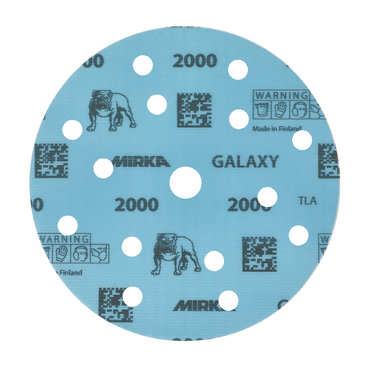 SANDING DISC MIRKA GALAXY 150MM GRIP 15H 220 100PCS