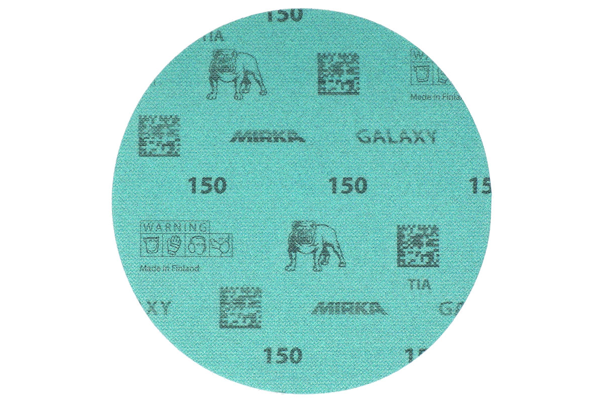 SANDING DISC MIRKA GALAXY 150MM GRIP 150 50PCS
