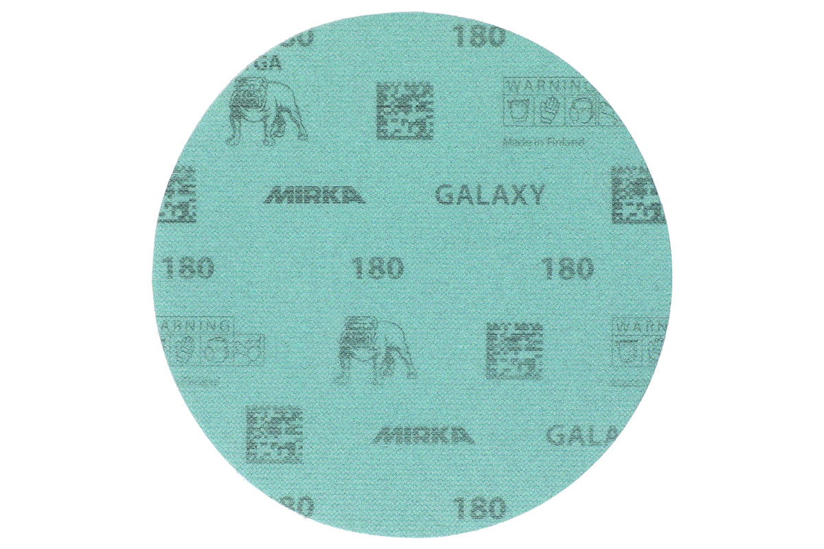 SANDING DISC MIRKA GALAXY 150MM GRIP 180 50PCS