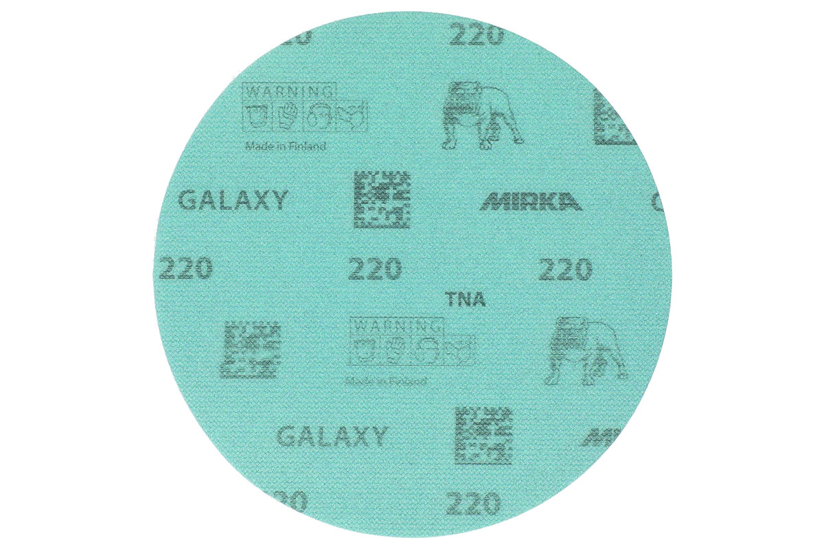 SANDING DISC MIRKA GALAXY 150MM GRIP 220 50PCS