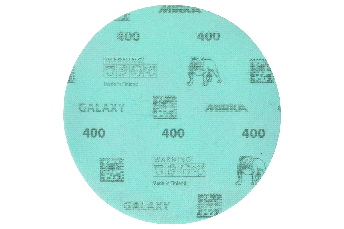 SANDING DISC MIRKA GALAXY 150MM GRIP 400 50PCS