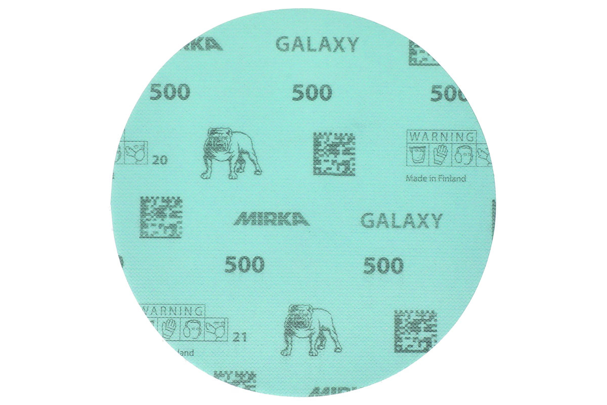 SANDING DISC MIRKA GALAXY 150MM GRIP 500 50PCS