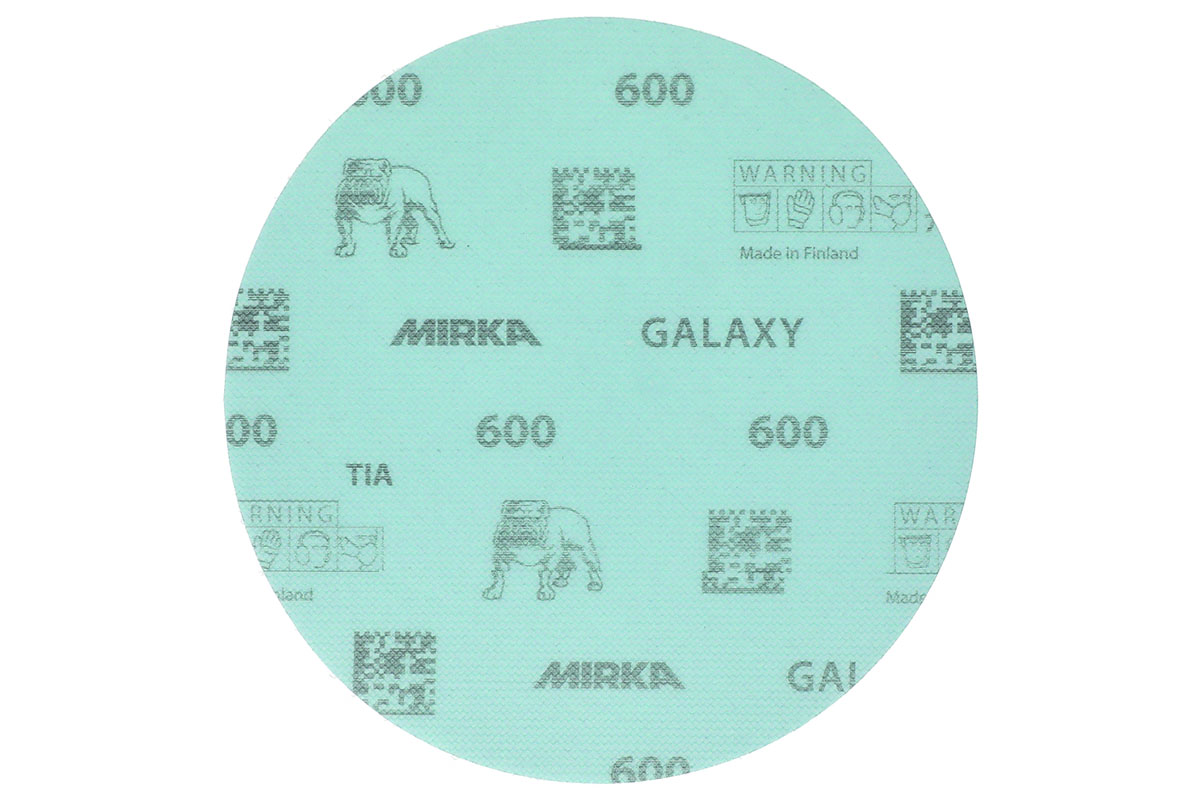 SANDING DISC MIRKA GALAXY 150MM GRIP 600 50PCS