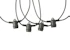 sylvania Kausivalo 0086322 ip54 12m 12xe27 holder