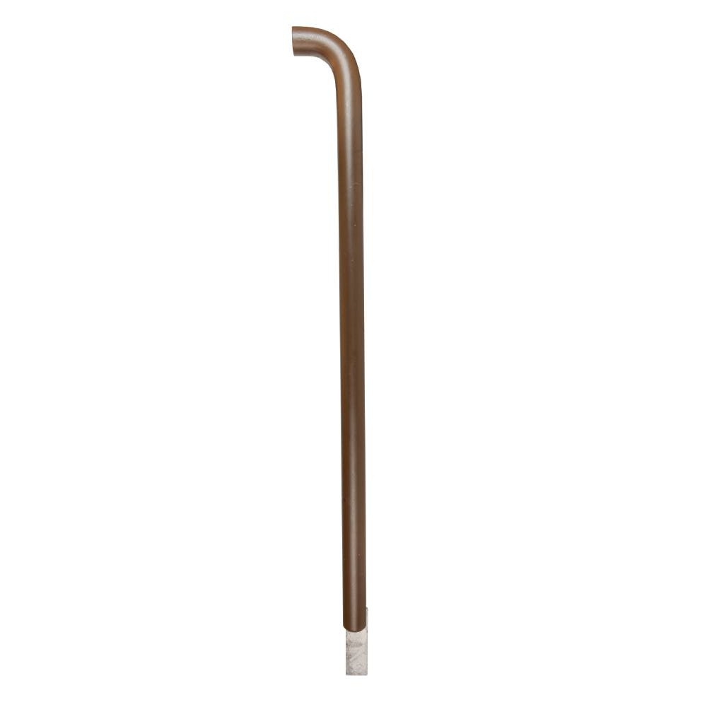 Fotbolt m/bøy og kile Ø25x600 Pc-Coat