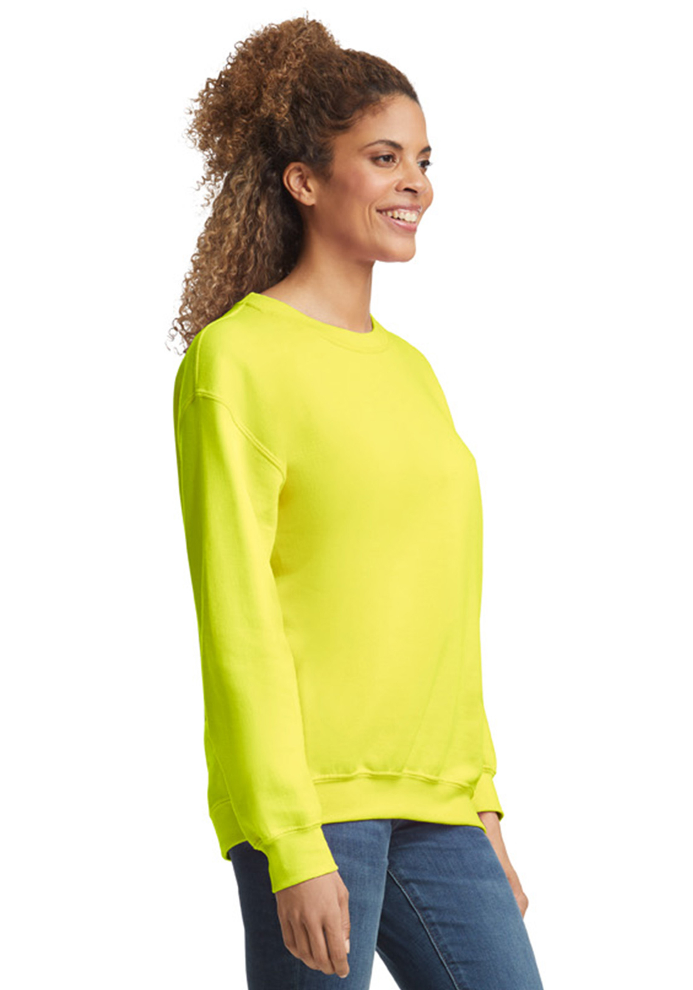 gildan Sweatshirt gildan 18000 yellow 4xl