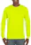 gildan Long sleev t-shirt gildan 2400 yellow m