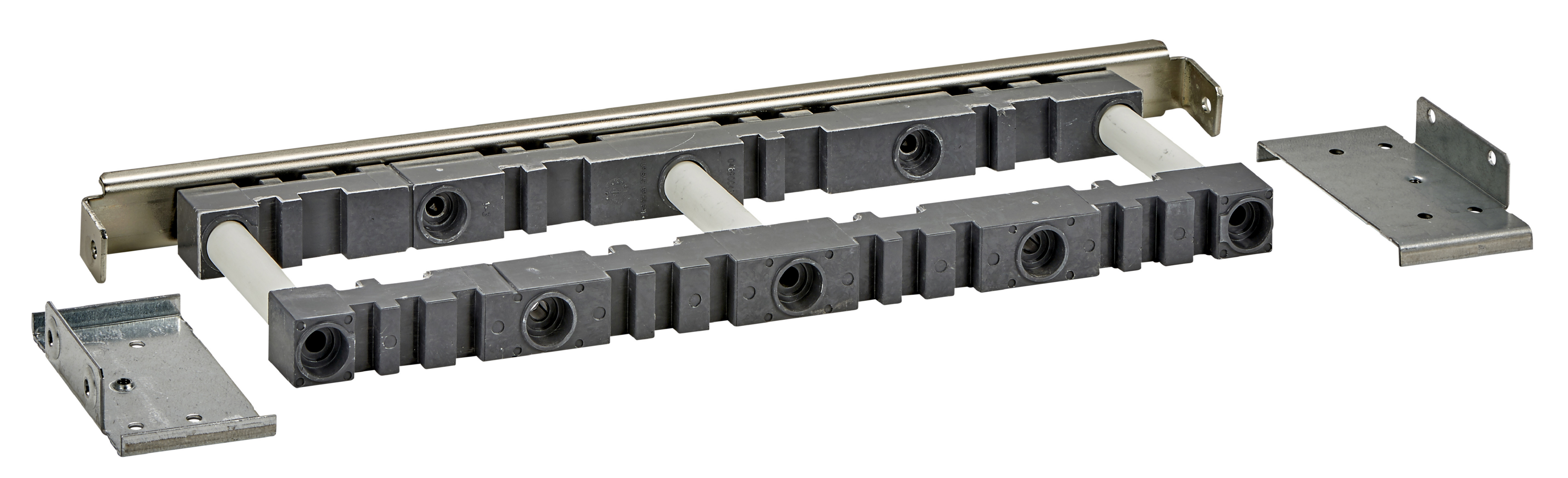 SKINNEHOLD. 10MM HORISONTAL SKINNED600 115MM