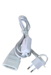 EXTENSION CORD EURO 1-WAY SWITCH 3M