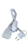 EXTENSION CORD EURO 1-WAY SWITCH 3M