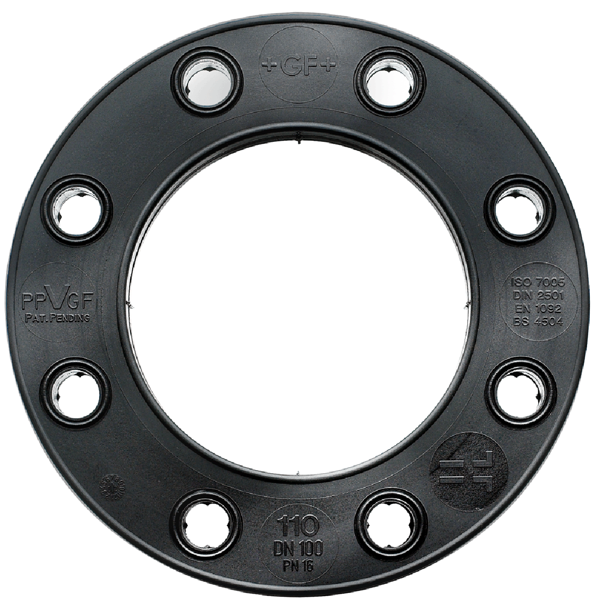 LOOSE FLANGE PP-V BUTT FUSION 110mm DN100 PN16/10