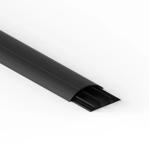 maxeta Gulvkanal 75x18 sort