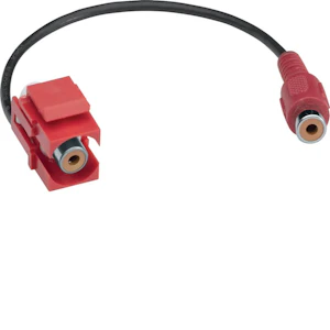 hager Patch module gmkrcart rca red keystone