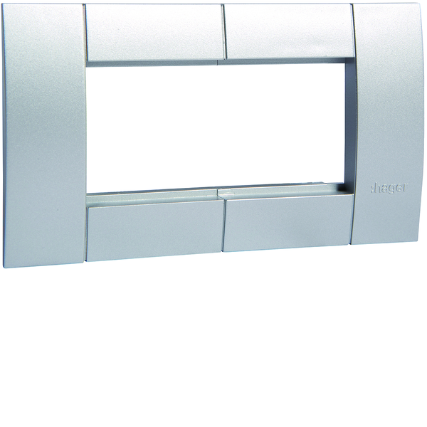 hager Cover plate gt452alu for 45 mm devices 2