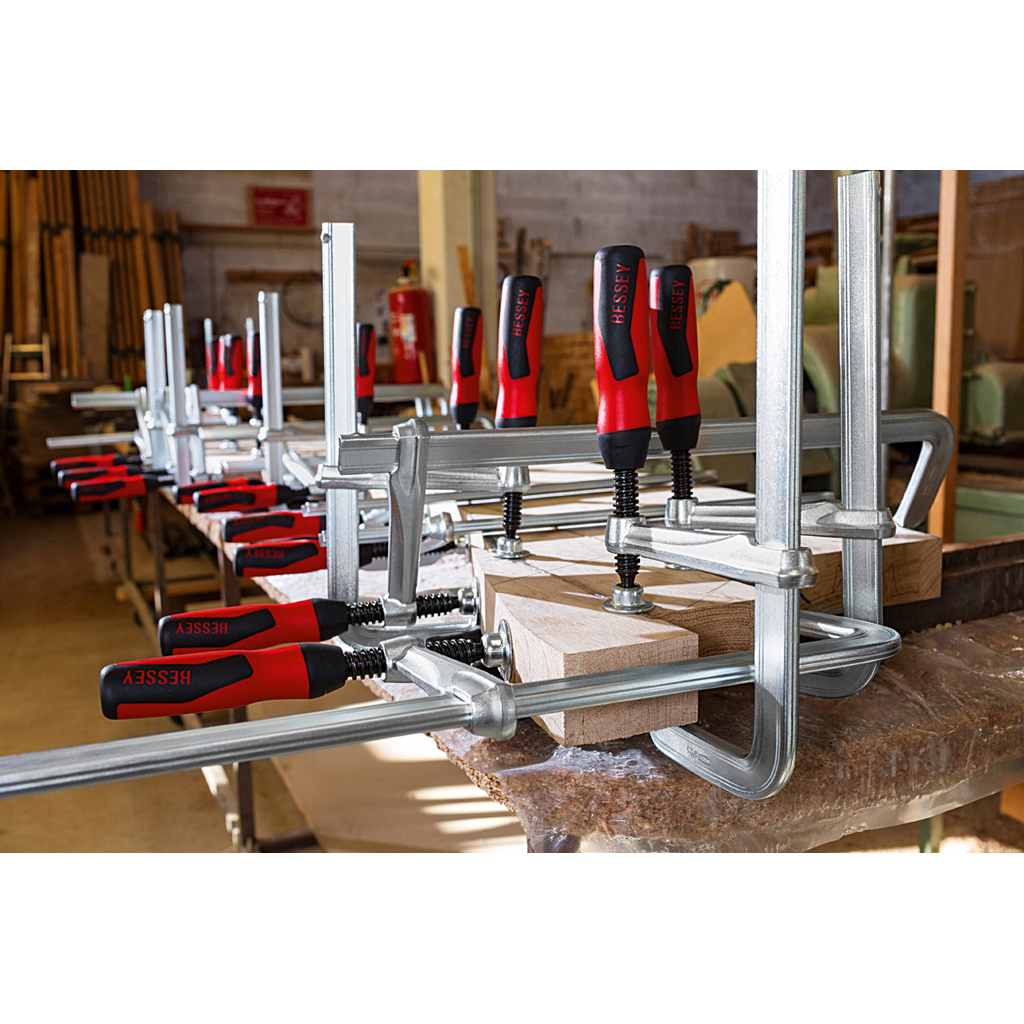 bessey Gz60-2k tving 600mm tvåkomponentshandtag