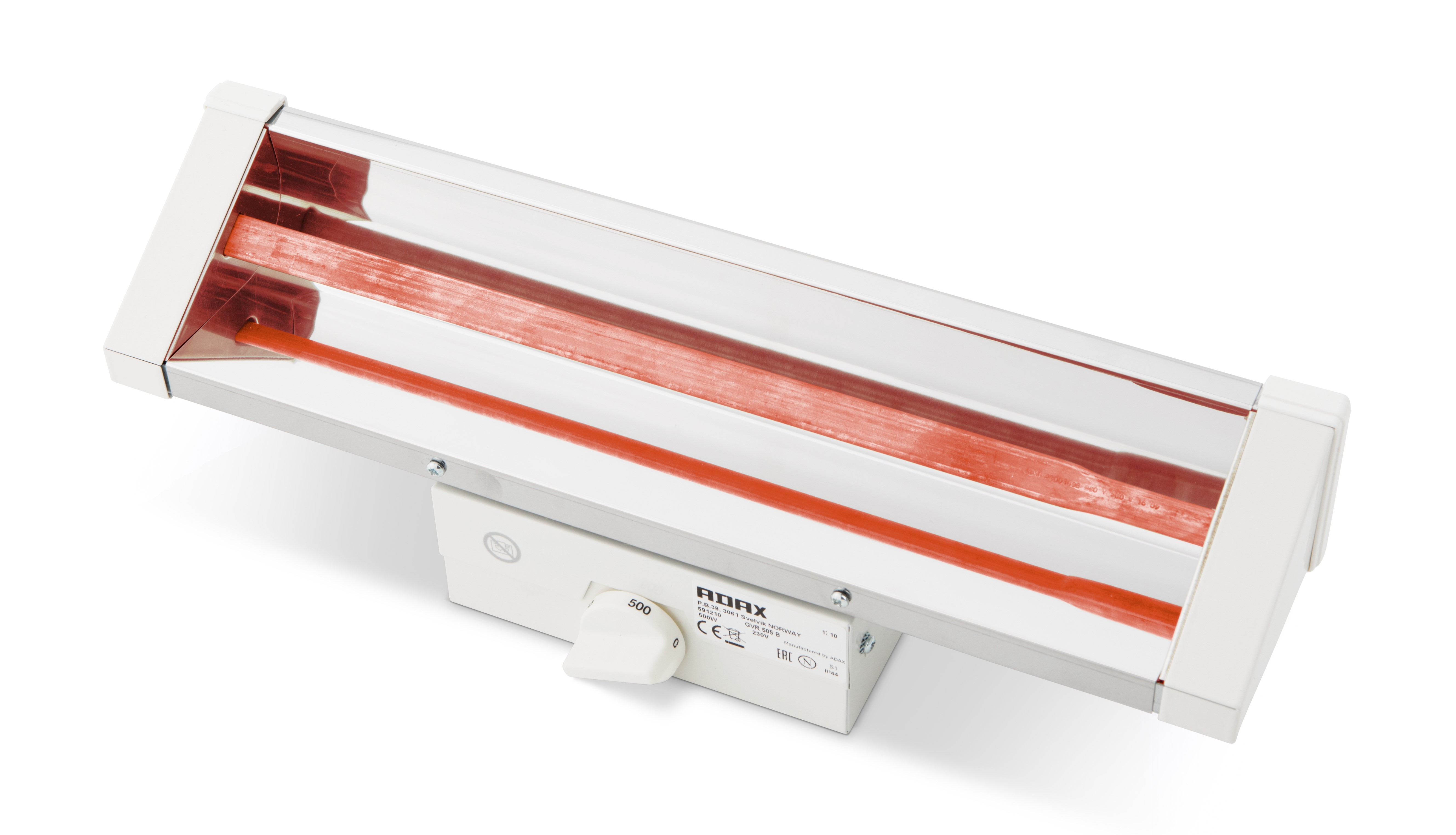 glamox Infrarød reflektorovn gvr 507 b 750w