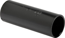 Skjøtemuffe for el-rør 16mm, PVC, UV stab. svart