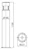 airam Pollararmatur ip65 25w/840 pcfr bk h1100