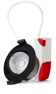 unilamp Gyro eco 8w 720lm 3000k ip44 sort