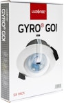 Gyro Go! 6x8W 720lm 3000K IP44 Hvit