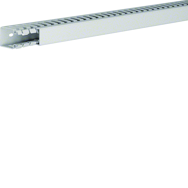 Slisset Ledningskanal Halogenfri 40x25 Lysgrå 2m