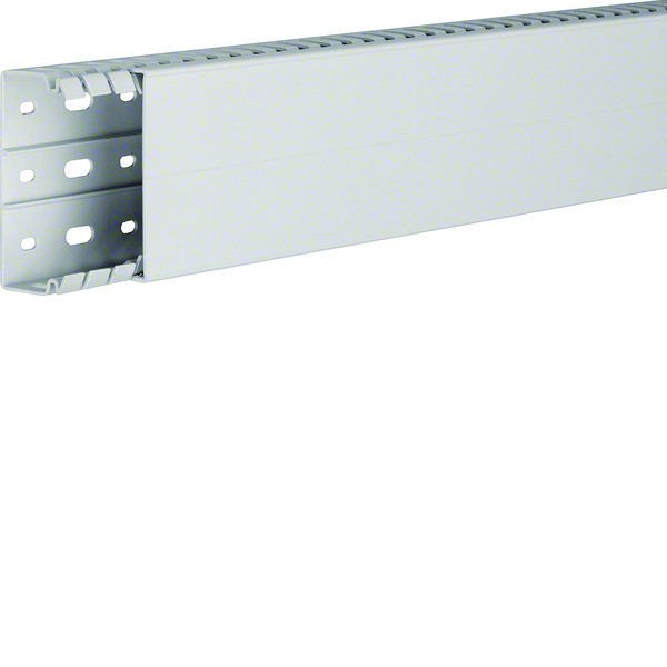 Slisset Ledningskanal Halogenfri 40x80 Lysgrå 2m