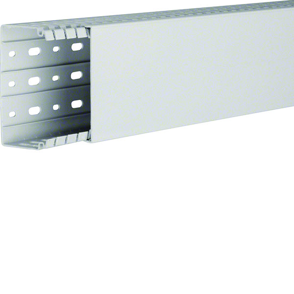 Slisset Ledningskanal Halogenfri 60x100 Lysgrå 2m