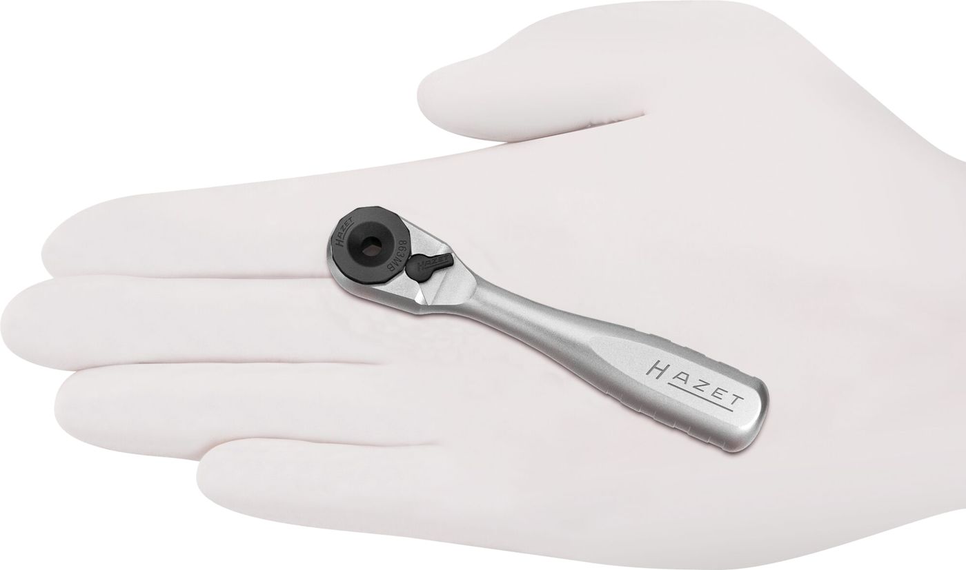 hazet Hex ratchet wrench 1/4  90mm