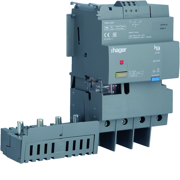 hager Over voltage protection x160 4p 125a idn fix