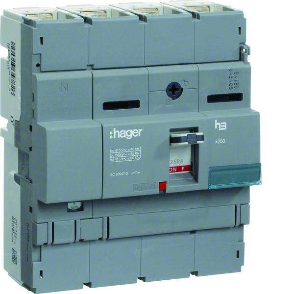 hager Kuormankytkin vipu hager hcb251h x250 4-nap 250a