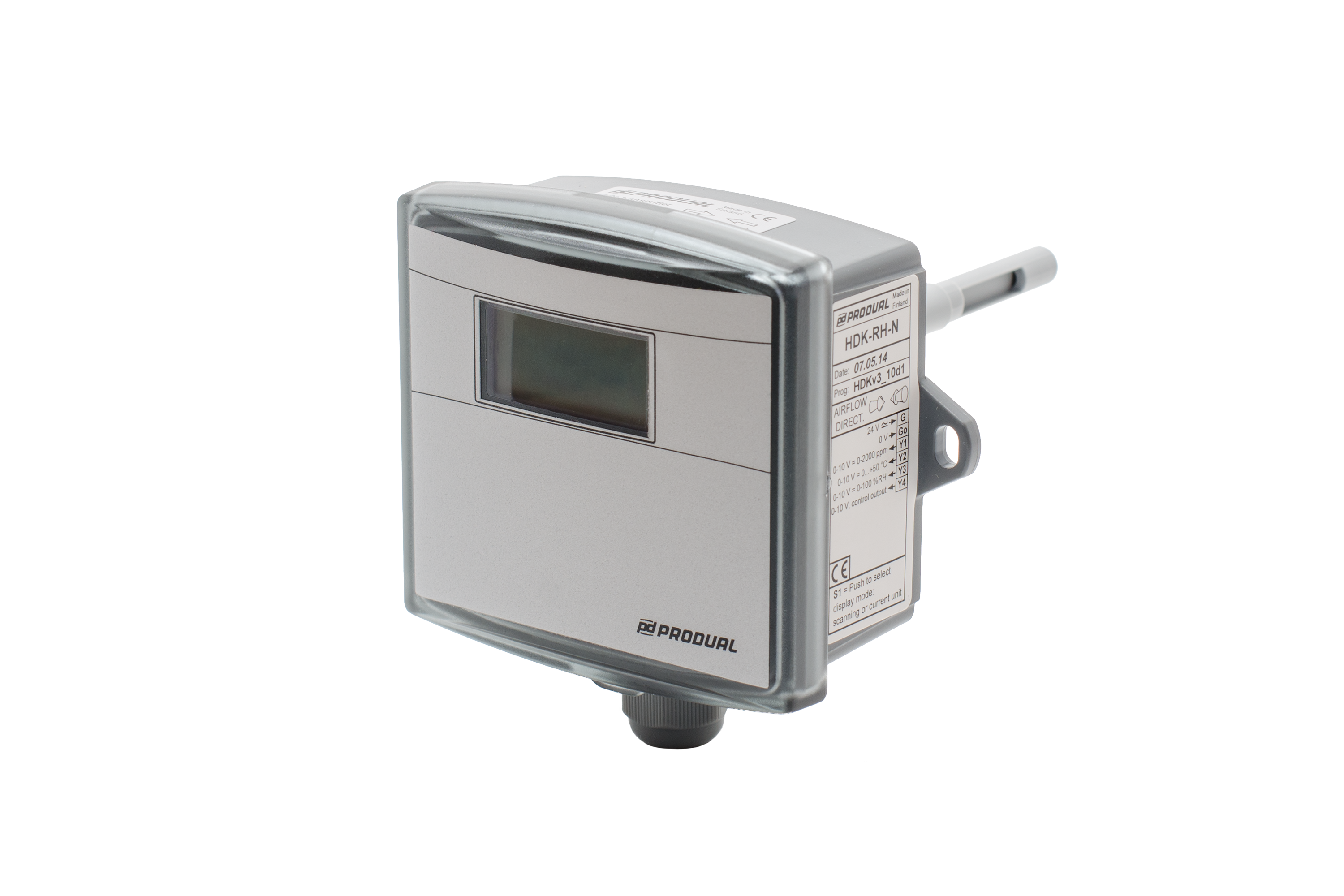 produal Co2 givare hdk-m-rh-n